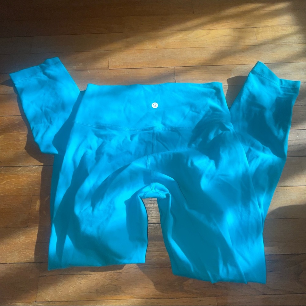 lululemon teal leggings older style